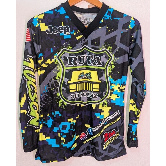 Reyes Industries Riding Jersey 4x4 2021 Ruta Event Size M Medium (866) - Picture 1 of 3